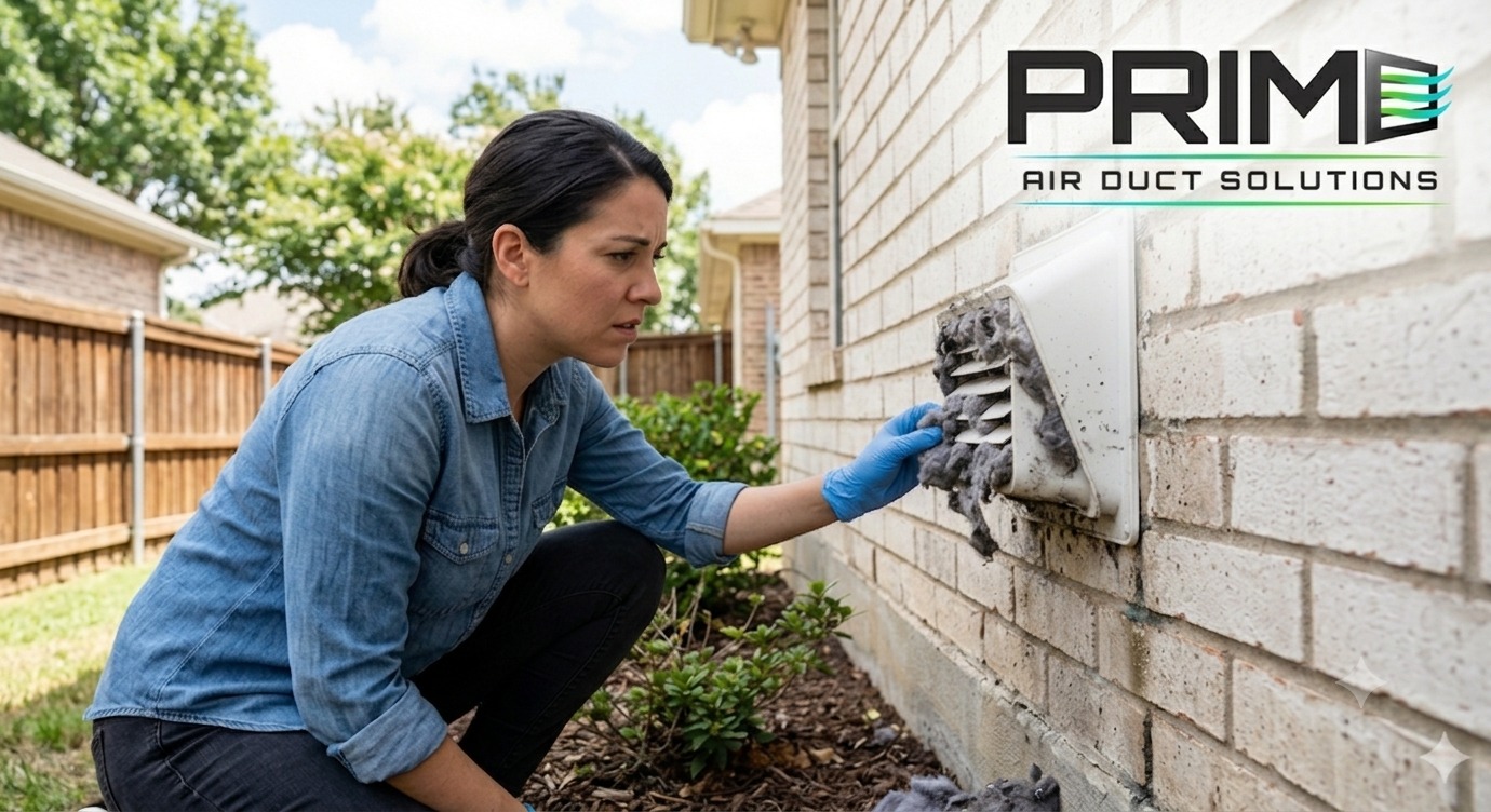 Is Your Dryer Vent a Fire Hazard - Warning Signs Dallas