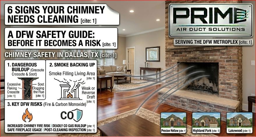 6 signs your chimney needs cleaning in tx