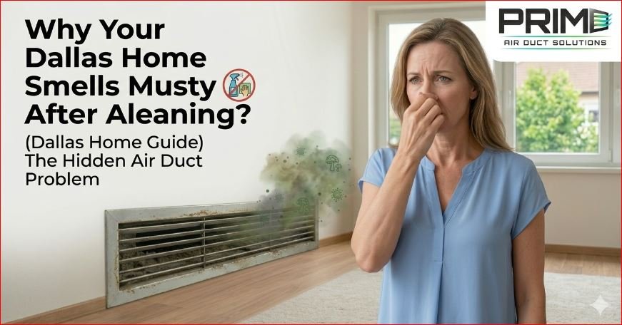why your dallas homes smell musty